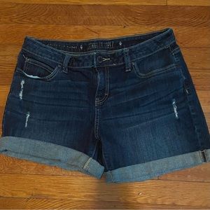 Jennifer Lopez Denim Boyfriend Short